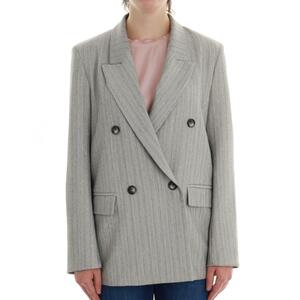 BLAZER GESSATO LUREX GRIGIO